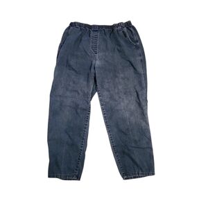 Alia Petite  14p Women's Relaxed Blue Jeans